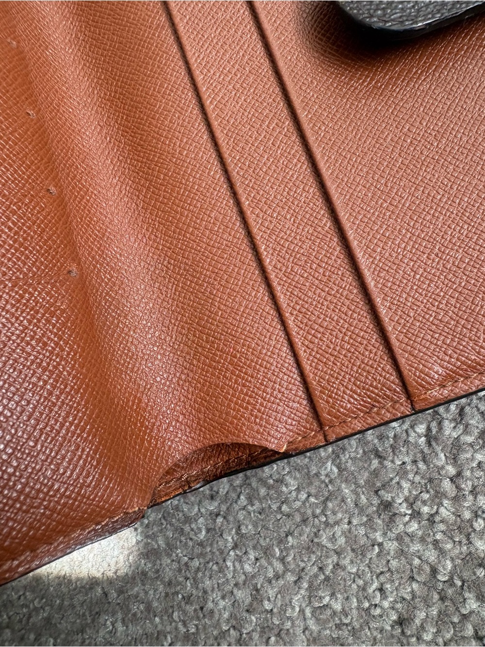 Auth Louis Vuitton monogram passport wallet - Picture 8 of 14
